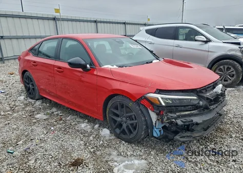 2023 Honda Civic Sport z USA, uszkodzony, nr VIN 2HGFE2F51PH564547